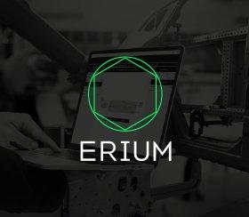 Brand design for the industry 4.0 company Erium