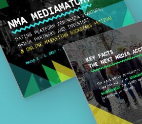 Corporate Design for new startup event “MediaMatch”