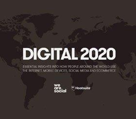 Digital Report 2020 from Hootsuite & We Are Social