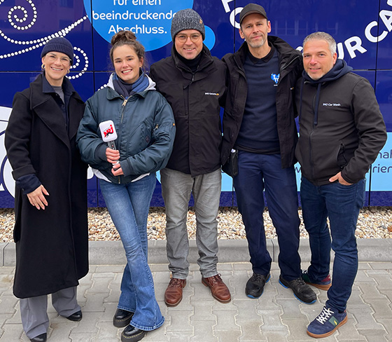 Erfolgreiches Presse-Event für IMO Car Wash